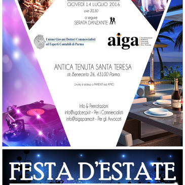 FESTA D’ESTATE AIGA PARMA – UGDCEC 2016